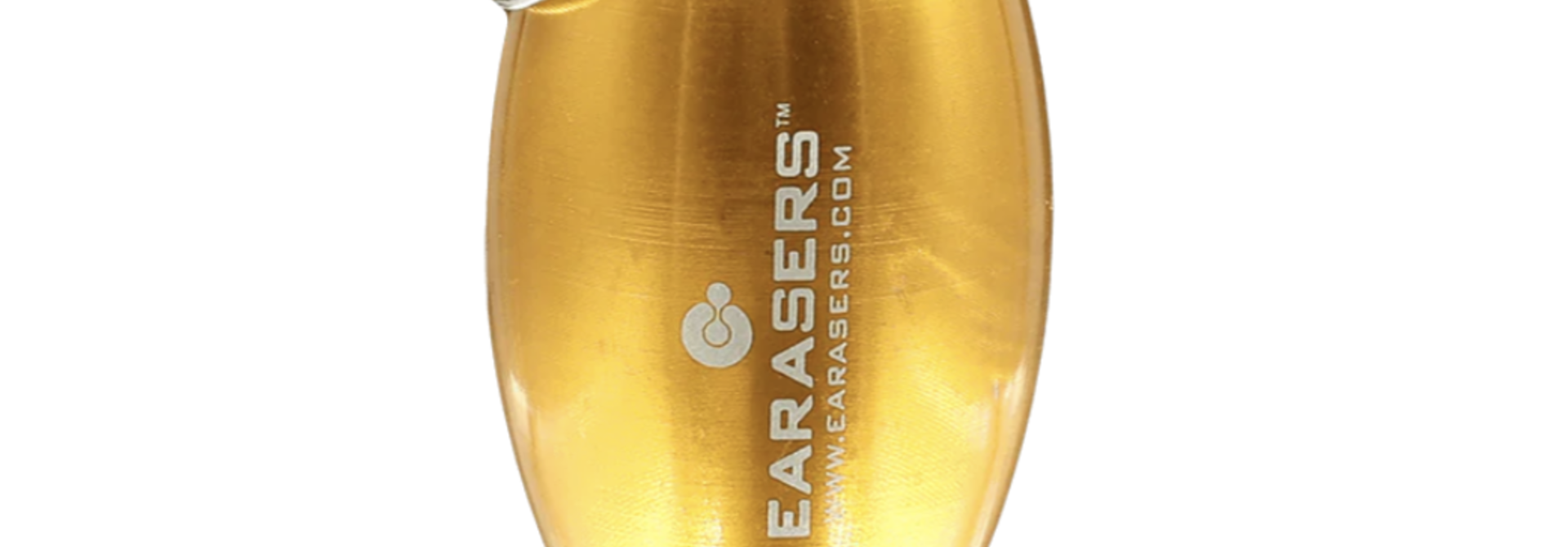 Earaser Stash Can Keychain Gold