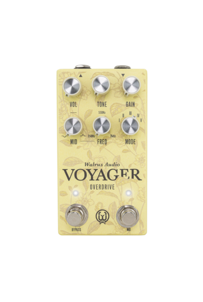 Walrus Audio Voyager Pre-Amp/Overdrive MKII – Black - Indy Walrus Audio Voyager Pre-Amp/Overdrive MKII – Black - Indy
