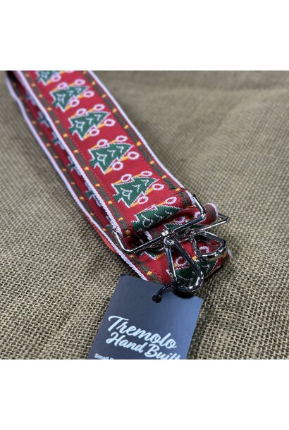 Tremolo Hand Built Bag Strap  - Christmas Tree
