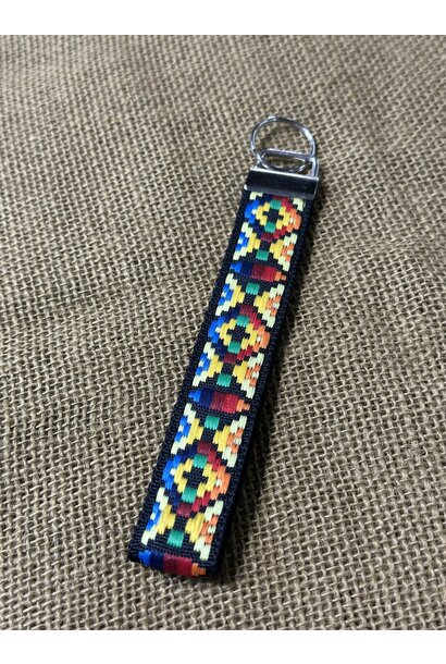 Tremolo Hand Built Key Fob - Rainbow