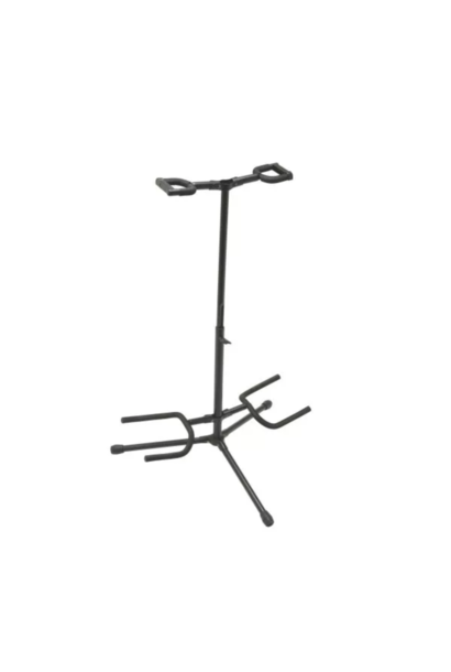 On-Stage Deluxe Folding Double Guitar Stand