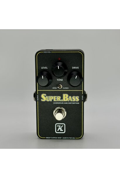 Keeley Super Bass Overdrive and Distortion