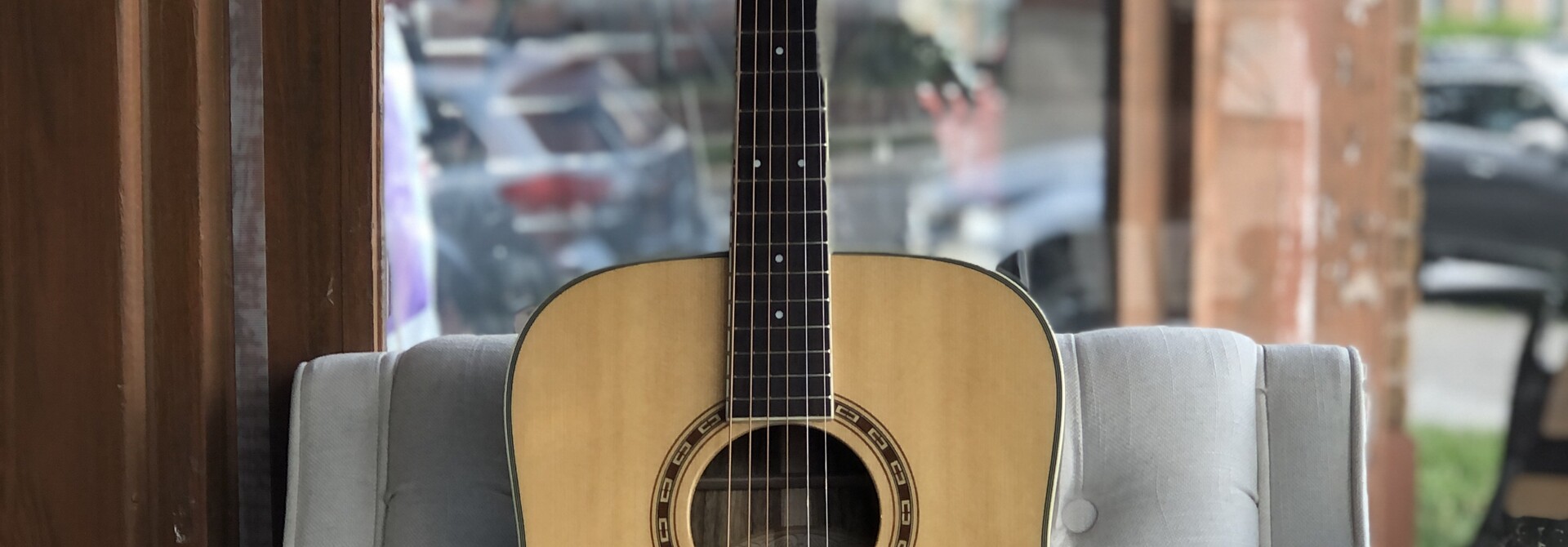 Washburn WD20S Natural Dreadnought w/ Case