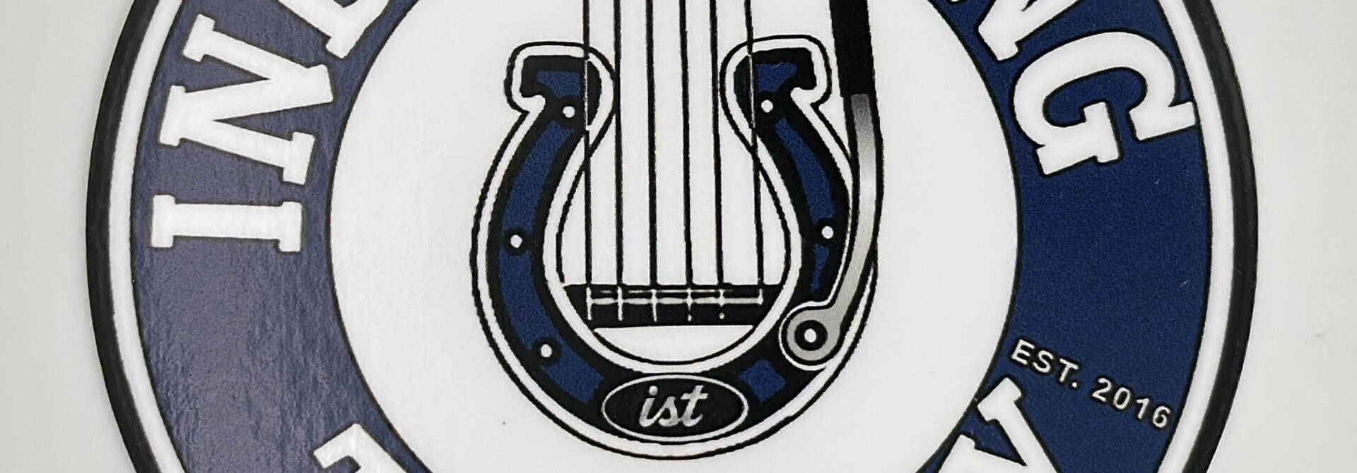 Indy String Theory Sticker - Horseshoe