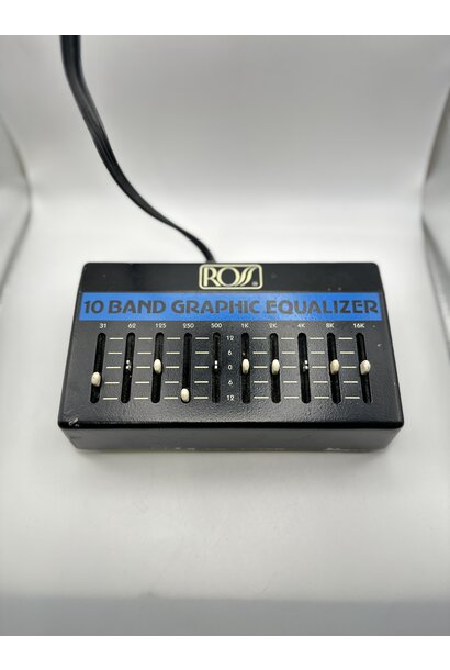 ROSS 10 Band Graphic Equalizer Guitar Pedal