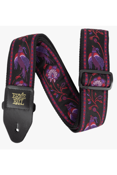 Ernie Ball Classic Jacquard Guitar Strap/Bass Strap - Pleasant Pheasant