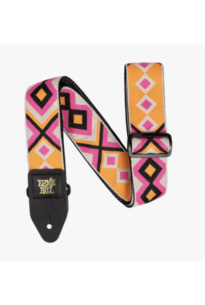 Ernie Ball Classic Jacquard Guitar Strap/Bass Strap - Electric Diamond