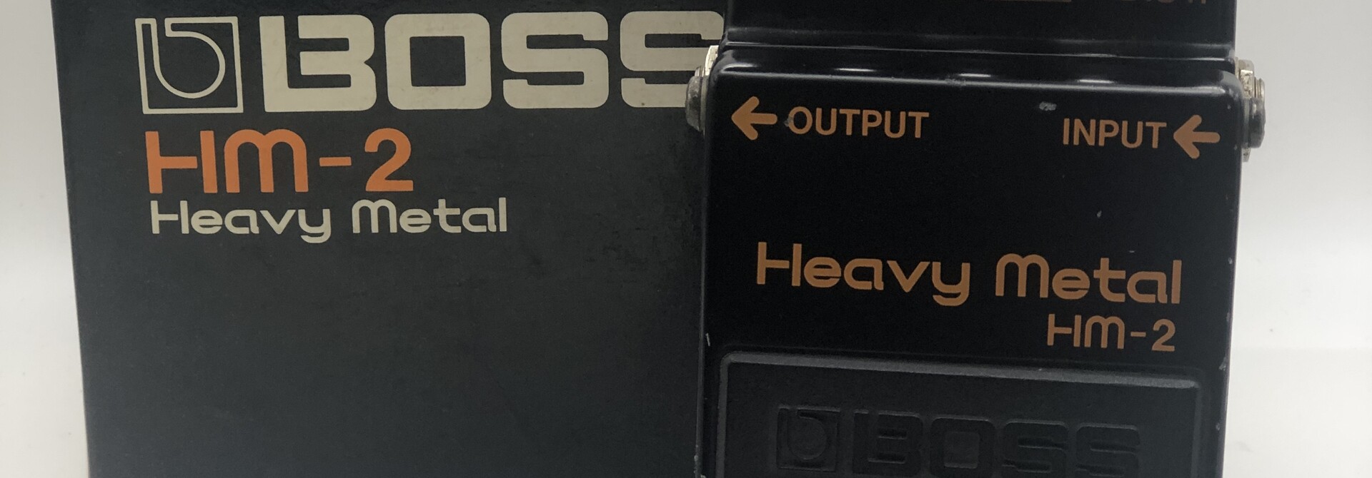 Boss HM-2 Heavy Metal MIJ 1980's w/9v mod