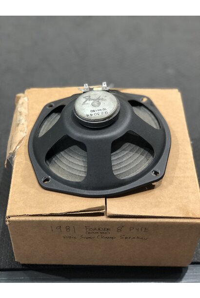 1981 Fender 8" Pyle Vibro Super Champ Speaker Rivera Era