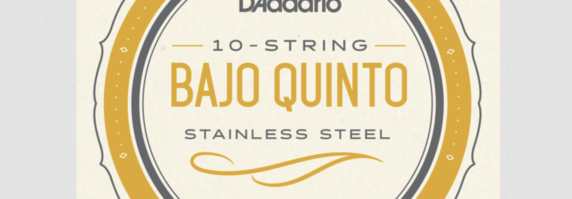 D'addario Bajo Quinto EJS85 Stainless Steel Strings