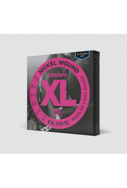 D'addario EXL170-12 12-String Bass Strings