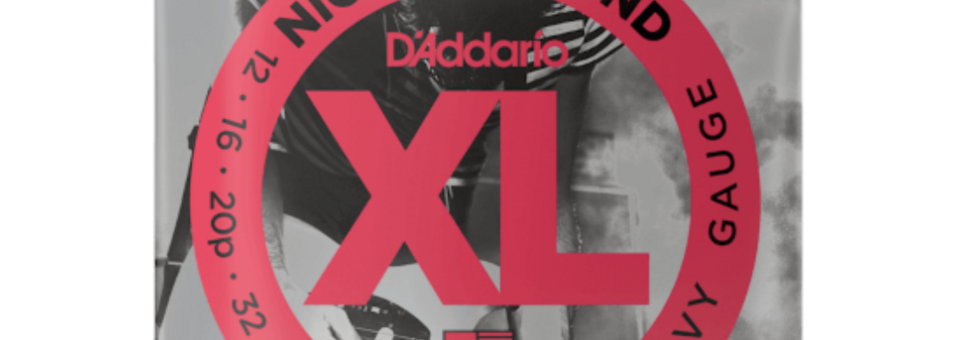 D'addario EXL145 12-54 Heavey Gauge Electric Strings