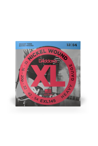 D'addario EXL145 12-54 Heavey Gauge Electric Strings