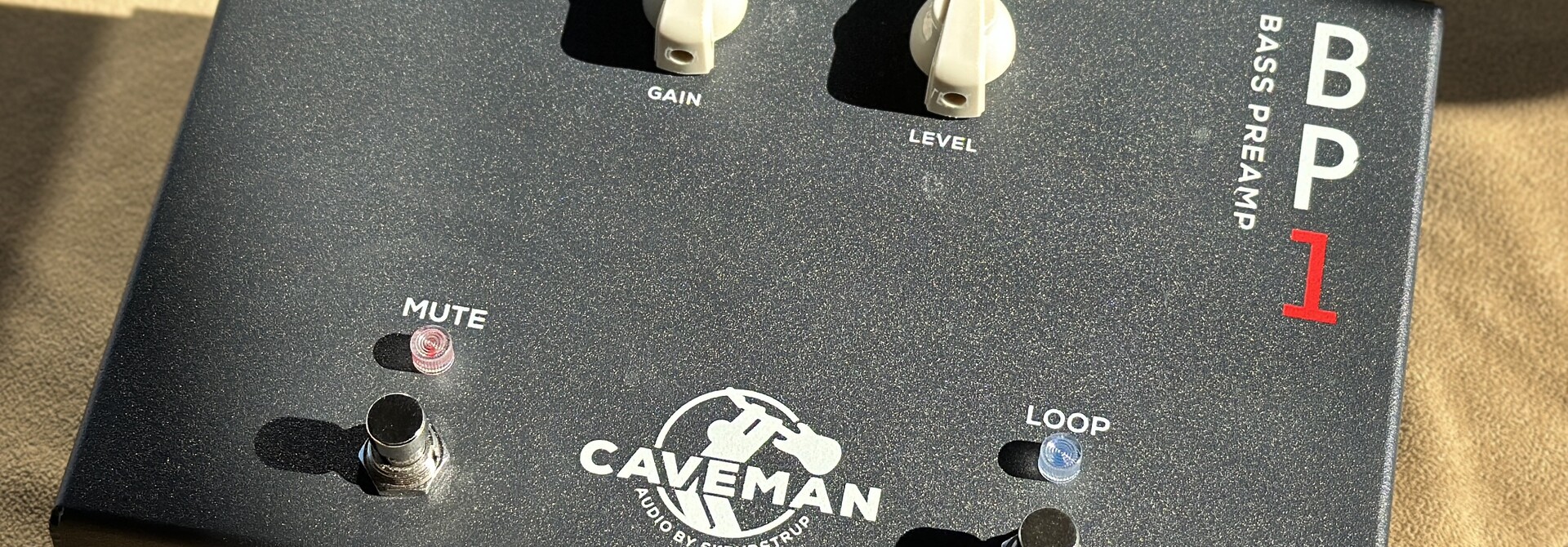 Caveman Audio BP1w Wireless Input Bass Preamp