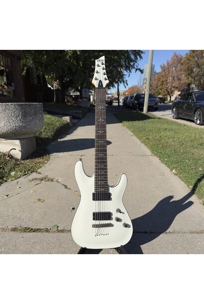 Schecter Diamond Series Demon 7 - white