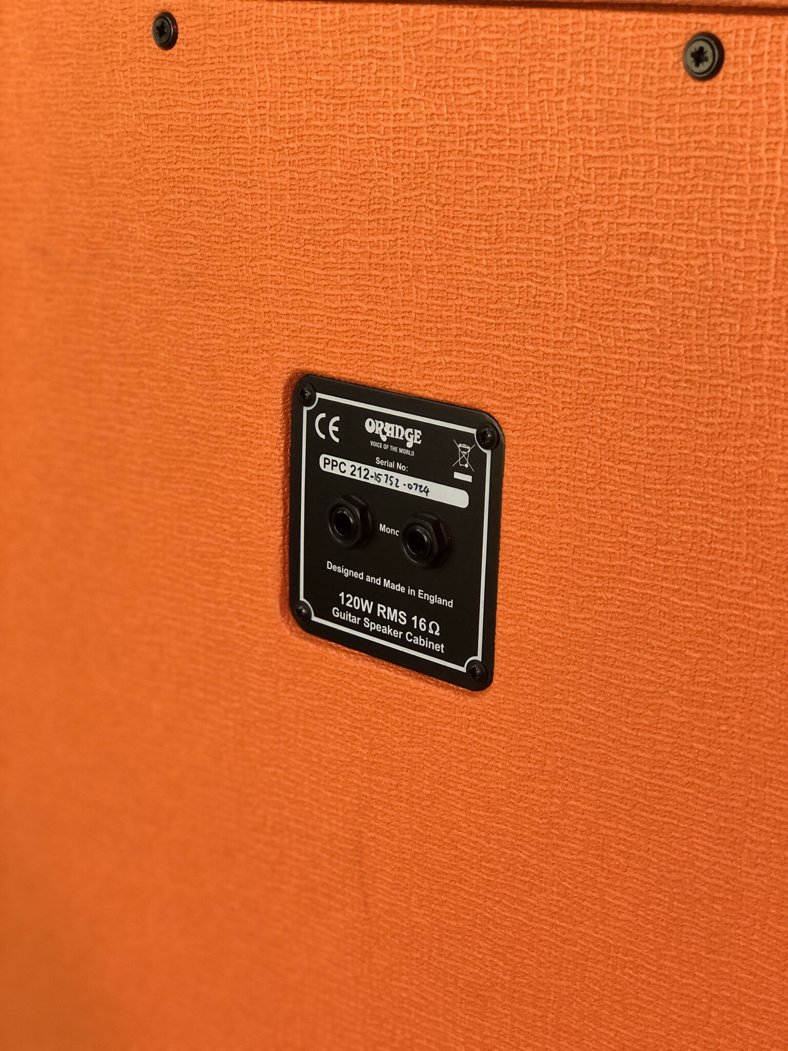 Orange PPC212 Closed Back Cabinet-5