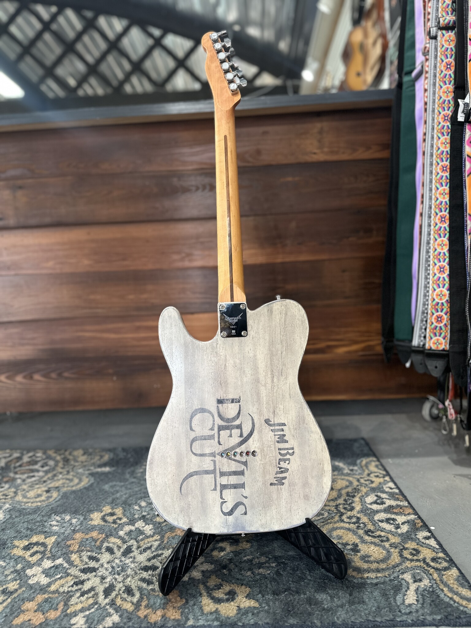 May Custom Jim Beam Custom Telecaster-6