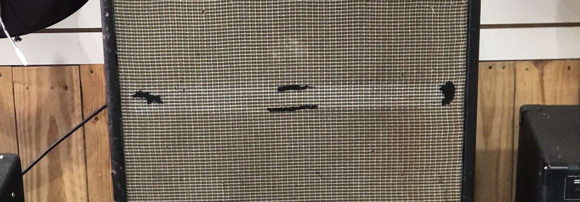 1968 Fender Bassman Silverface Head and converted 2x15 cabinet