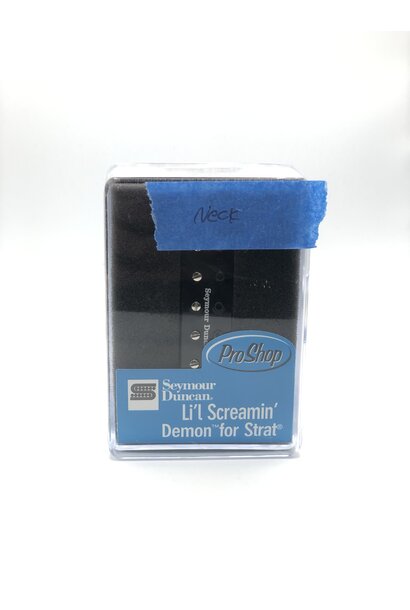 Seymour Duncan Lil’ Screamin Demon™ Strat Humbucker - Neck/Middle - Black