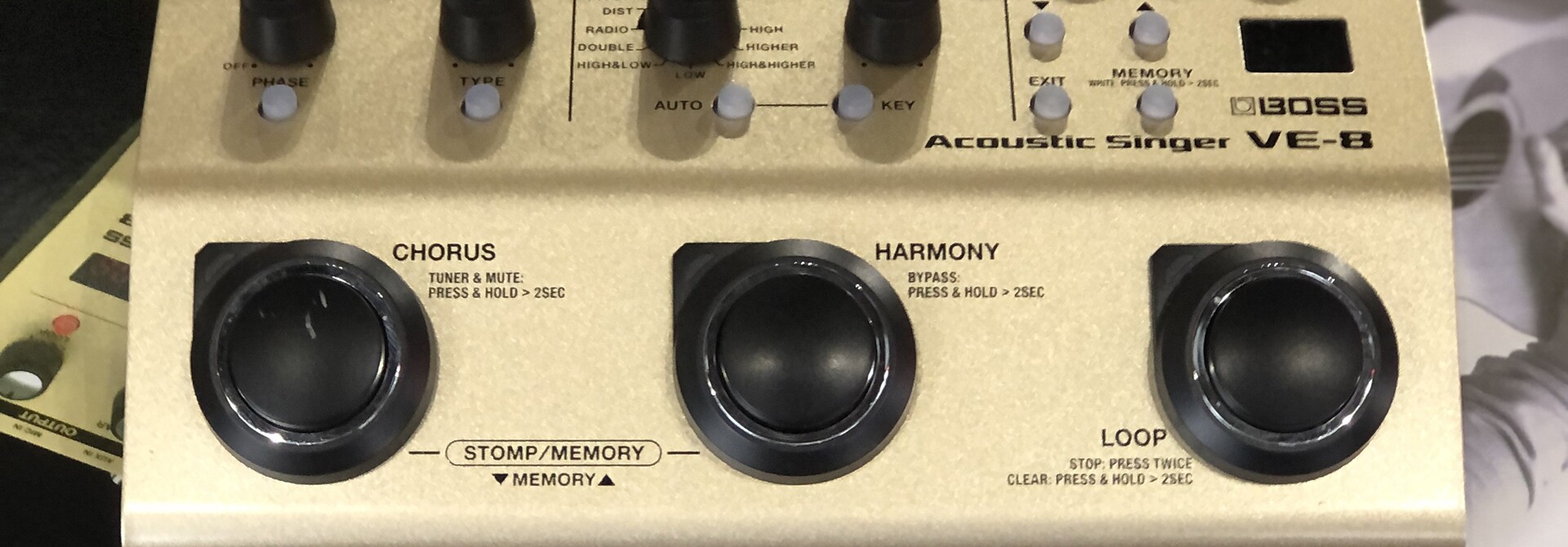 Boss VE-8 Acoustic Singer Pre-Amp