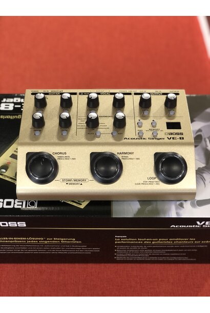 Boss VE-8 Acoustic Singer Pre-Amp