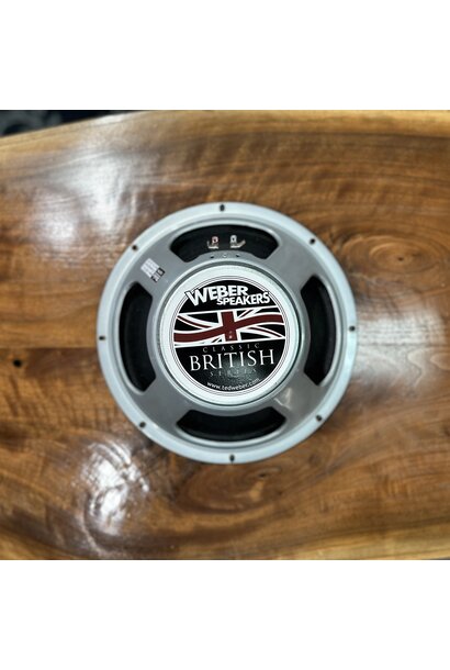 Weber 12v-F British Classic 12" 8ohm Speaker