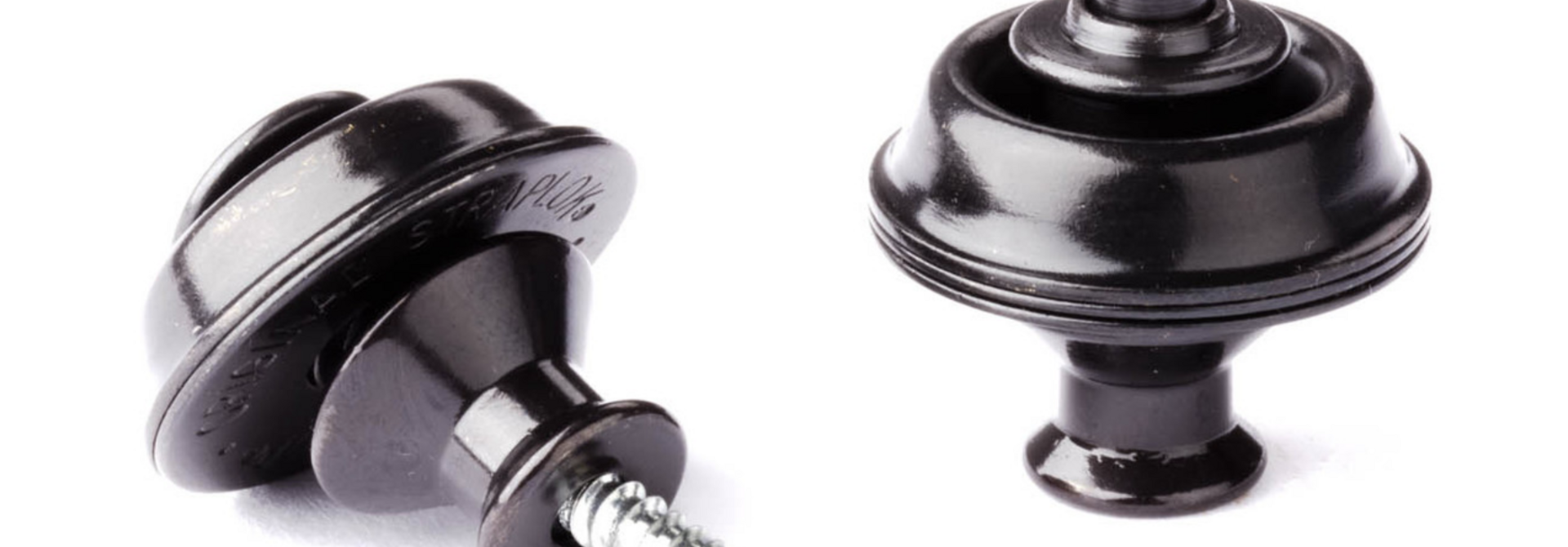 Dunlop StrapLok Strap Retainers Original - Black Oxide