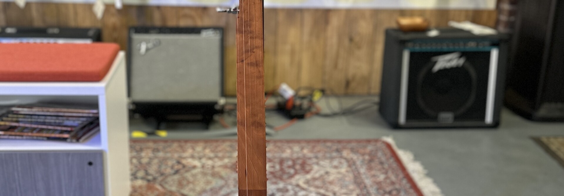 2004 Jim Huron 25.5" Scale Fretless Mountain Banjo