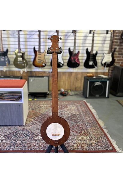 2004 Jim Huron 25.5" Scale Fretless Mountain Banjo