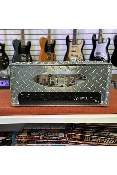 PHAEZ Asheville 15w 2 x EL84 Tube Amp Head - Diamond Plated