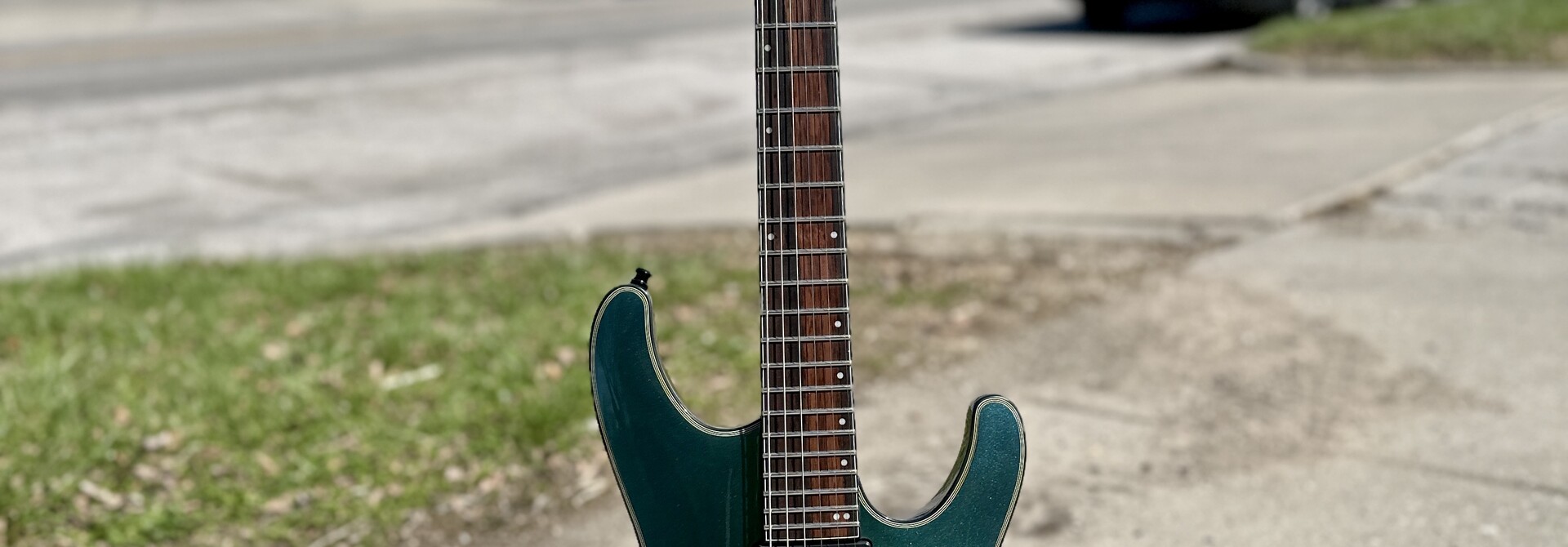 Ibanez Axion S671ALB - Blue Chameleon w/ Gig Bag