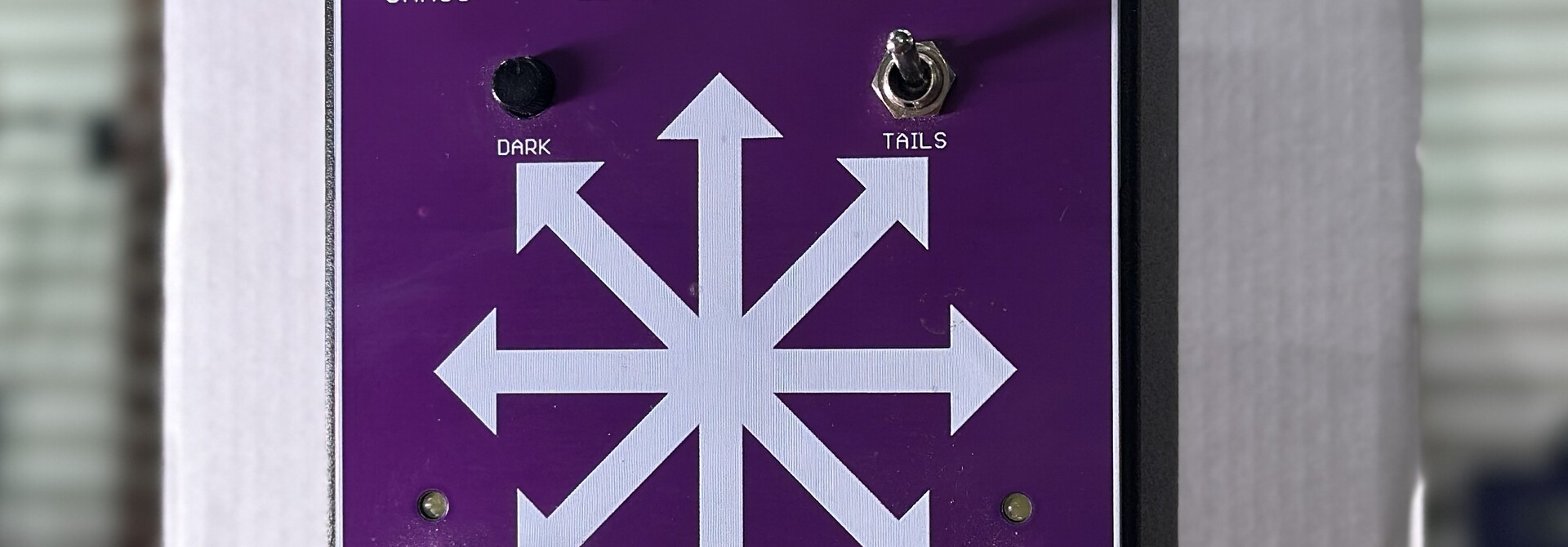 Pepers Pedals Chaos Delay  V2 - LTD Purple