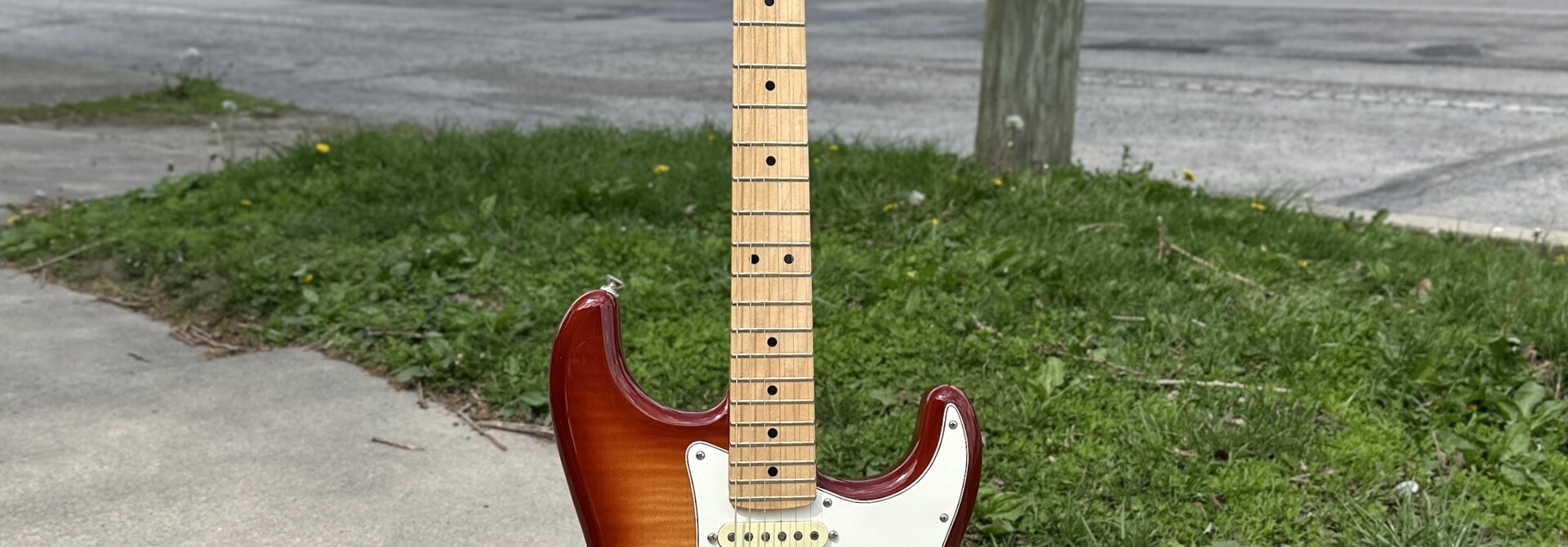Limited Edition Player Stratocaster HSS Plus Top, Maple Fingerboard, Sienna Sunburst