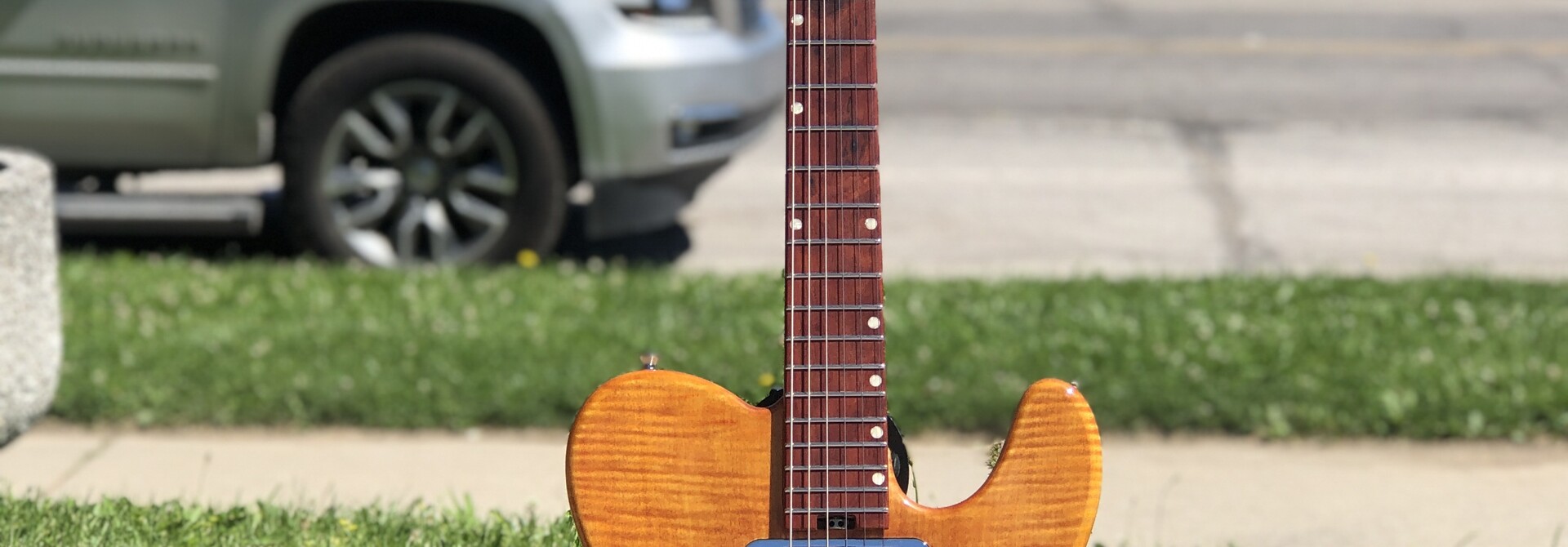 Bridge Builder Drop Top figured Maple TFX