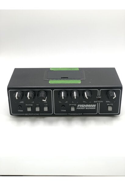 Fishman Pocket Blender Microphone and Transducer Blender Preamp