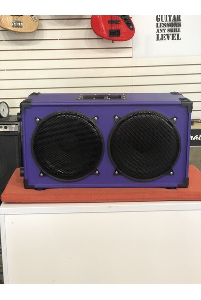 Compact 2x12 Speaker Cabinet (Purple) - 8ohms