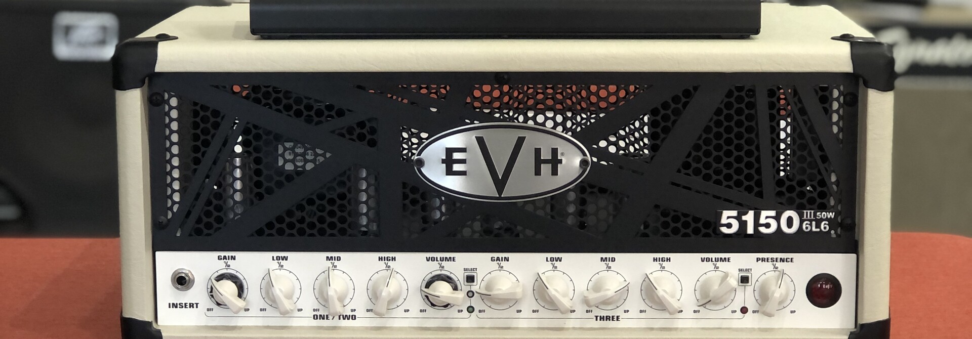EVH Eddie Van Halen 5150 III 50W 6L6 Tube Head Ivory
