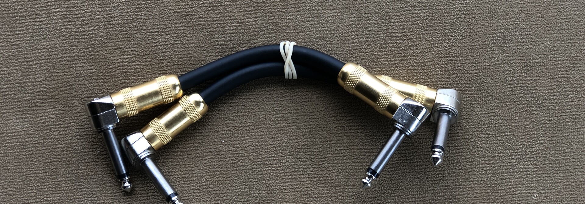 Used G&H Patch Cable (Gold) - 2 Pack