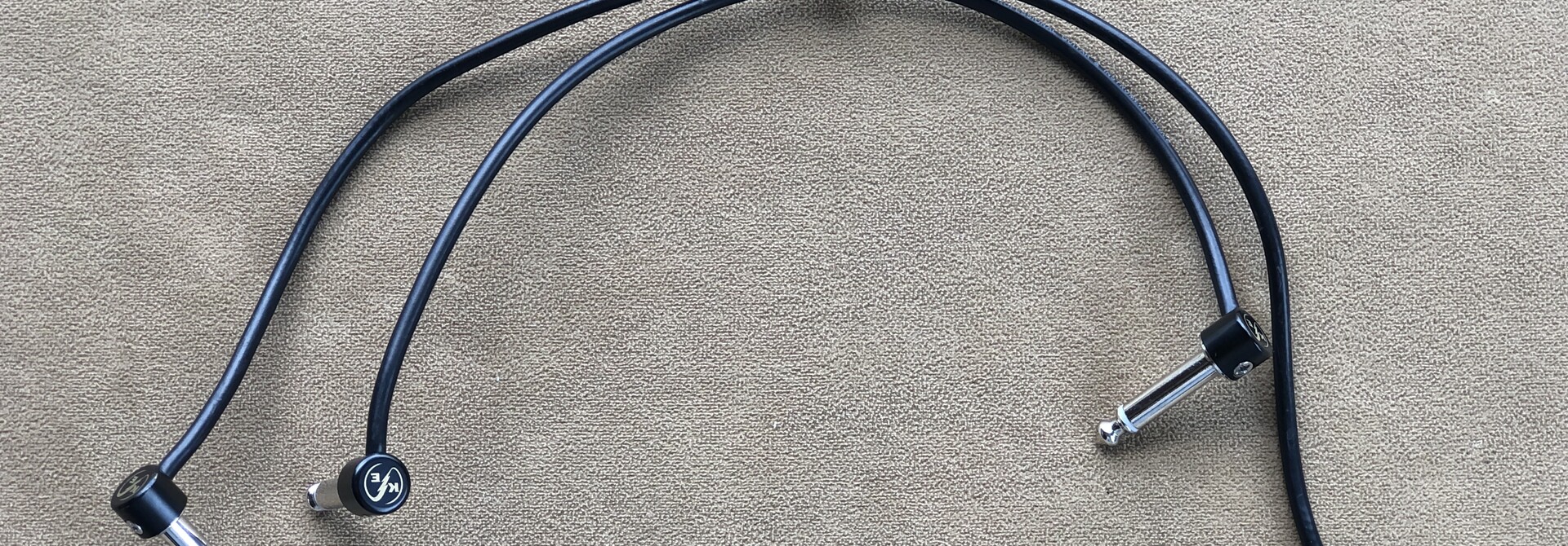 Used KE Kurrent Electric Patch Cables - 2 Pack