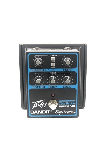 Peavey Bandit Supreme Teal Stripe Preamp