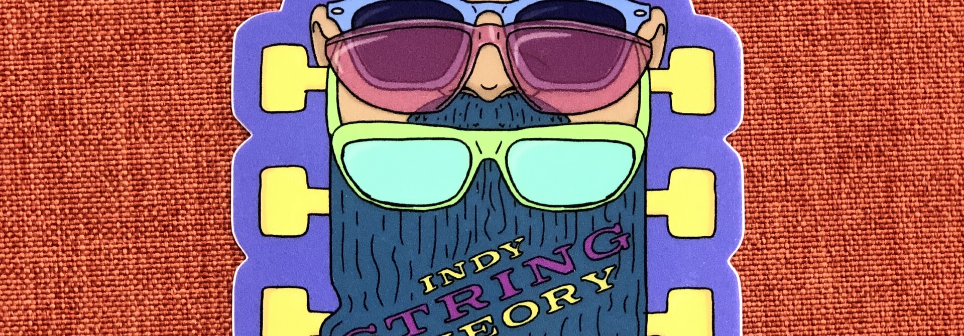 Hot Take - Purple- Sticker