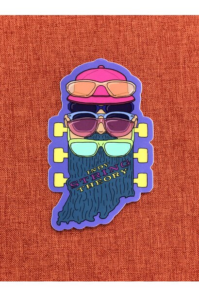 Hot Take - Purple- Sticker