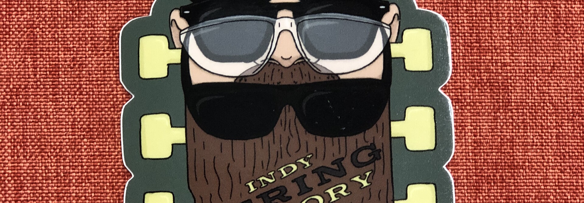 Hot Take - Gray - Sticker
