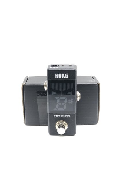 Korg Pitchblack Mini Tuner Pedal