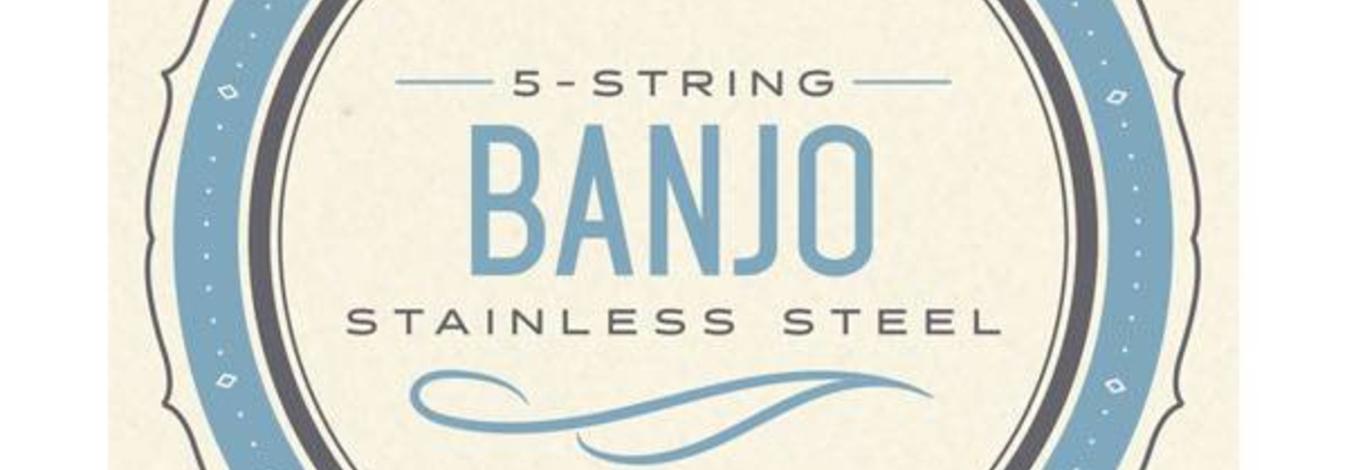 EJS60 5-String Banjo, Stainless Steel, Light, 10-20