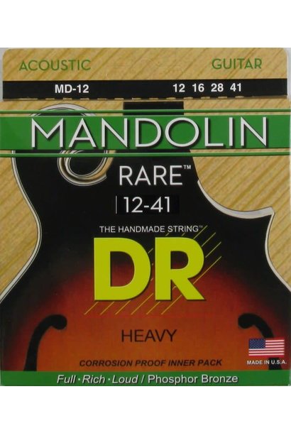DR STRINGS HEAVY RARE MANDOLIN SET MD12