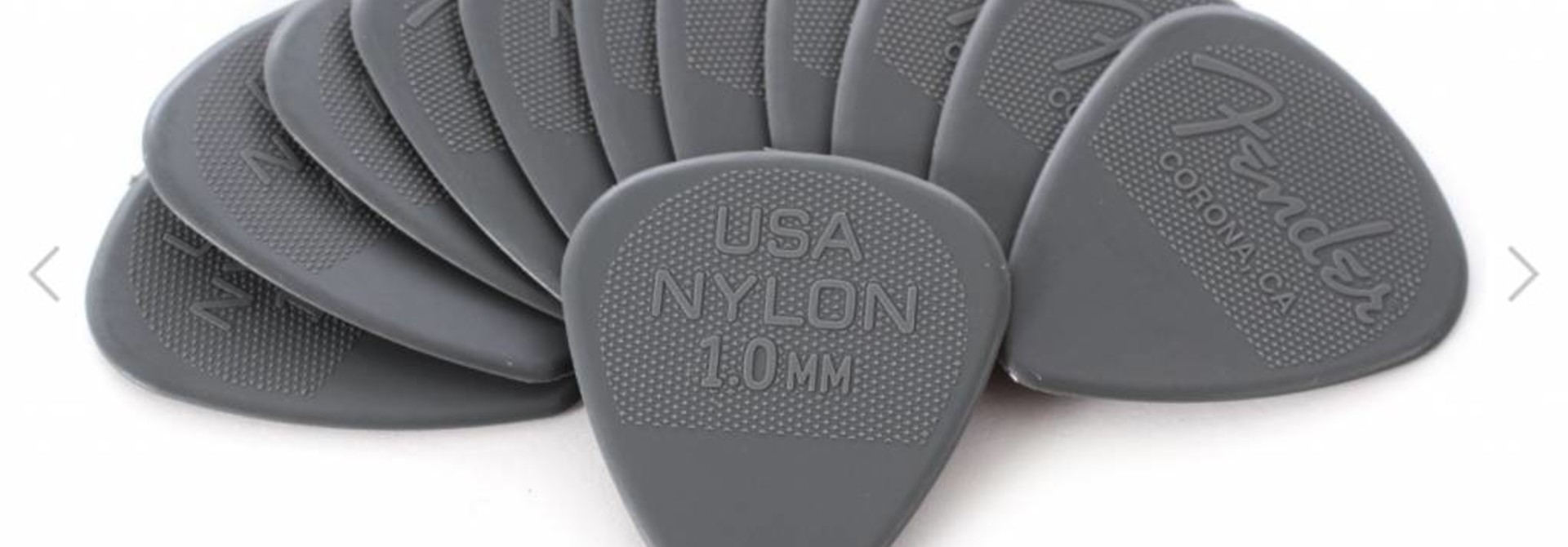 Nylon Picks 1.00 (12 pck)
