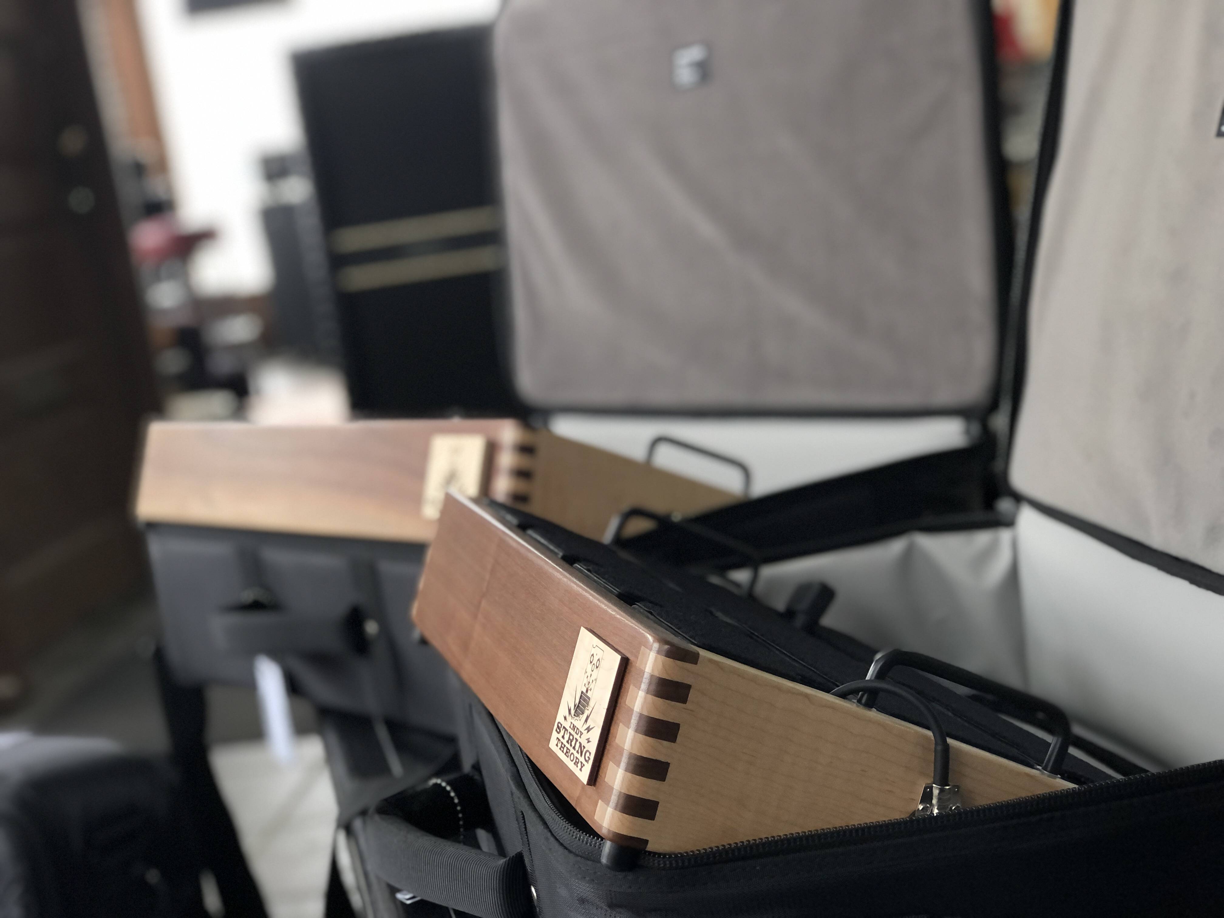 Handcrafted Hardwood Pedalboards