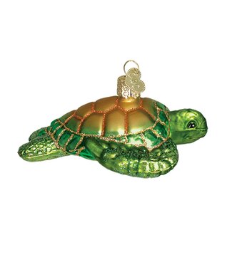 Old World Christmas Green Sea Turtle