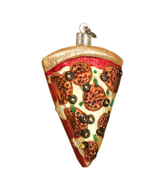 Old World Christmas Pizza Slice
